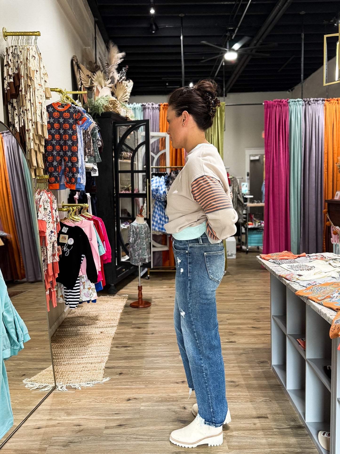 Petra 153 Wide Leg Destroyed Hem