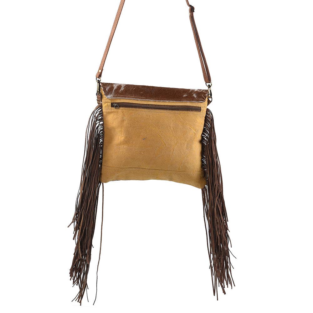 Crossbody Upcycled Canvas Ladies Bag