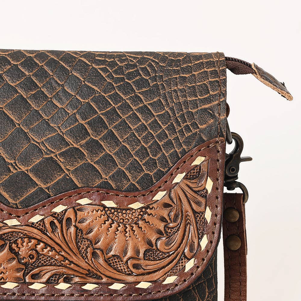 OHG173 Clutch Genuine Leather women bag western Bag