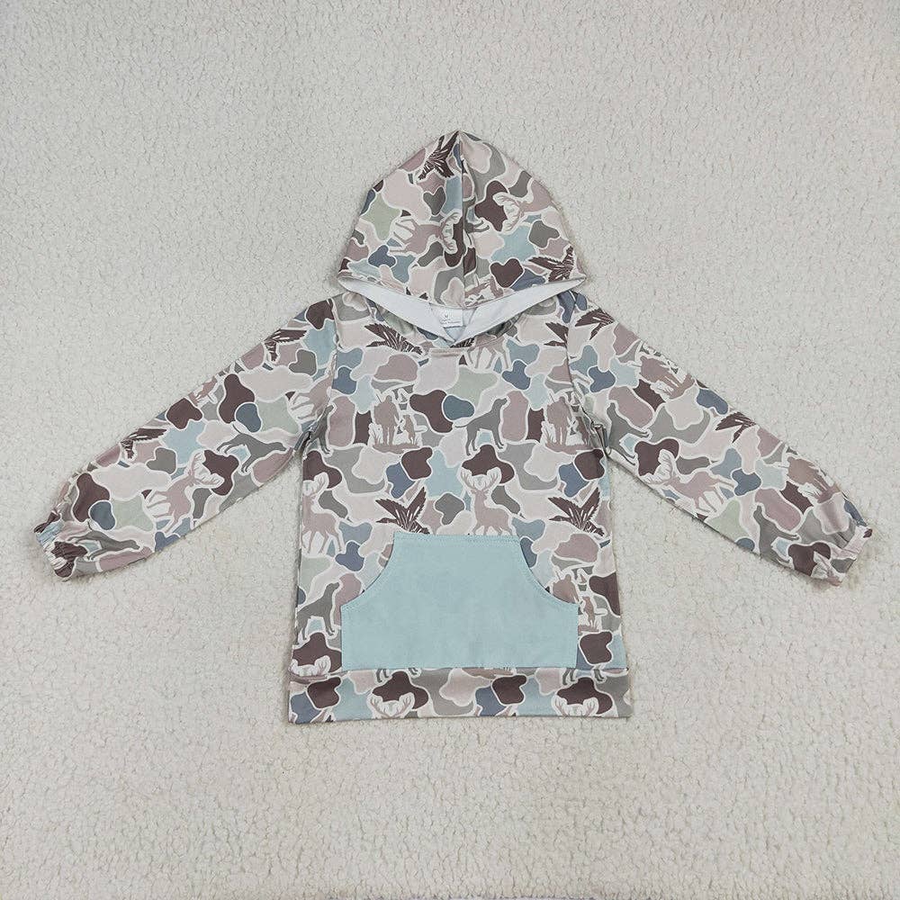 Britton Camo Boy's Hoodie