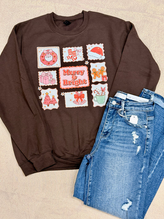 Merry + Bright Sweatshirt