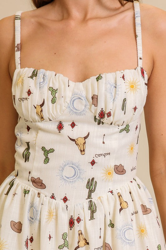 Western Style Romper