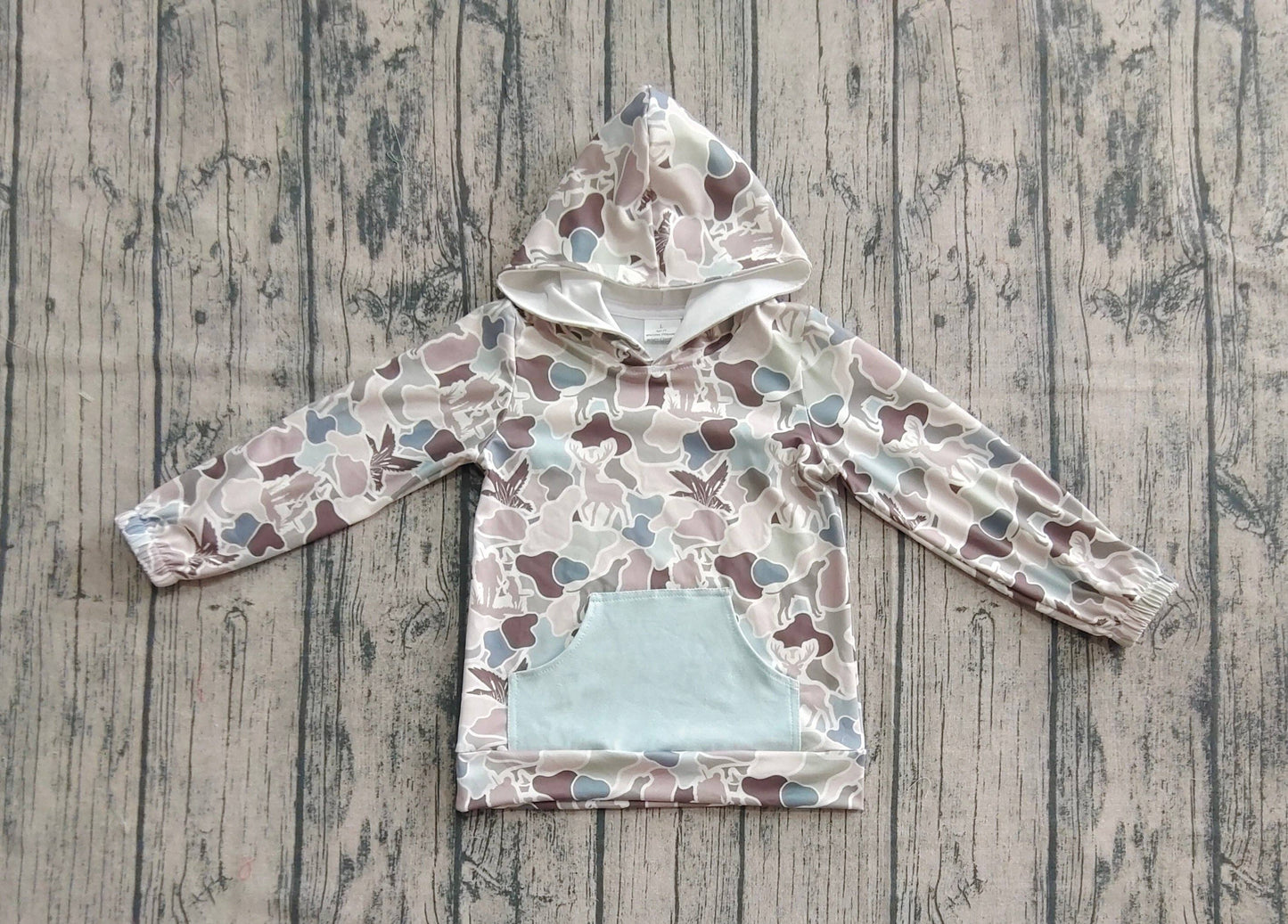 Britton Camo Boy's Hoodie