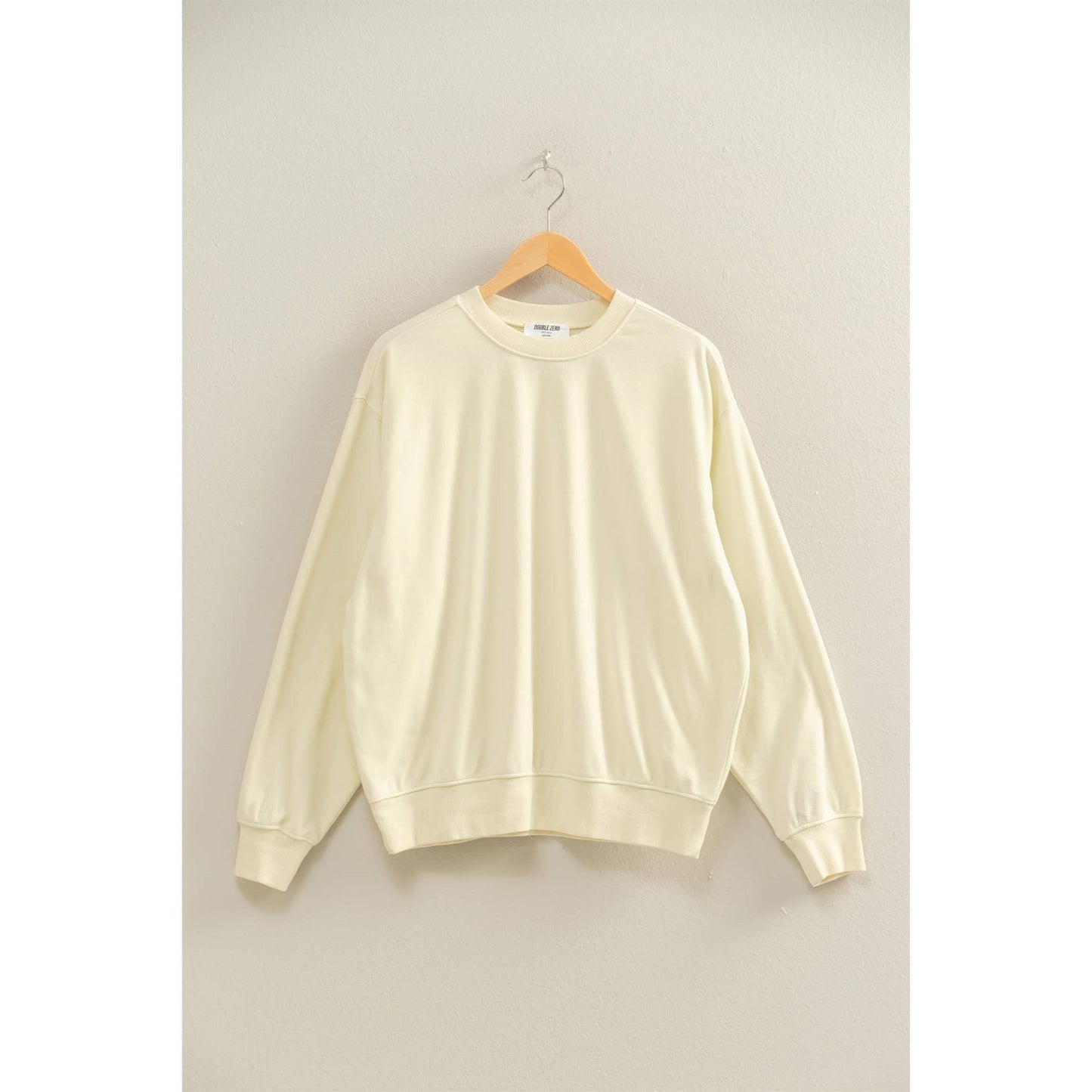 Oversized Mineral Washed Sweatshirt