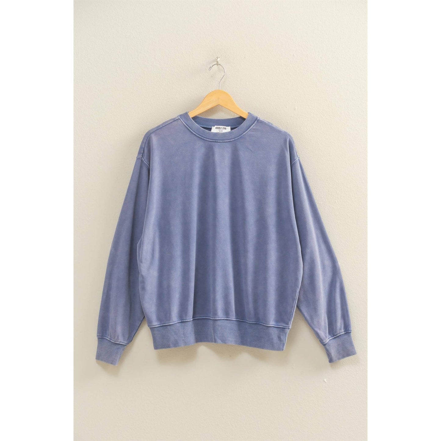 Oversized Mineral Washed Sweatshirt