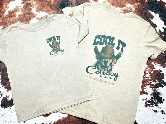 Cool It Cowboy Custom Ace High Tee