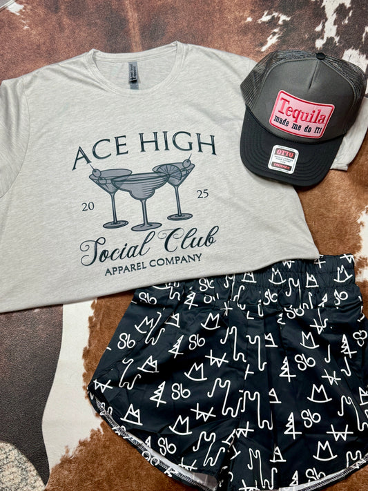 Ace High Apparel Social Club Tee