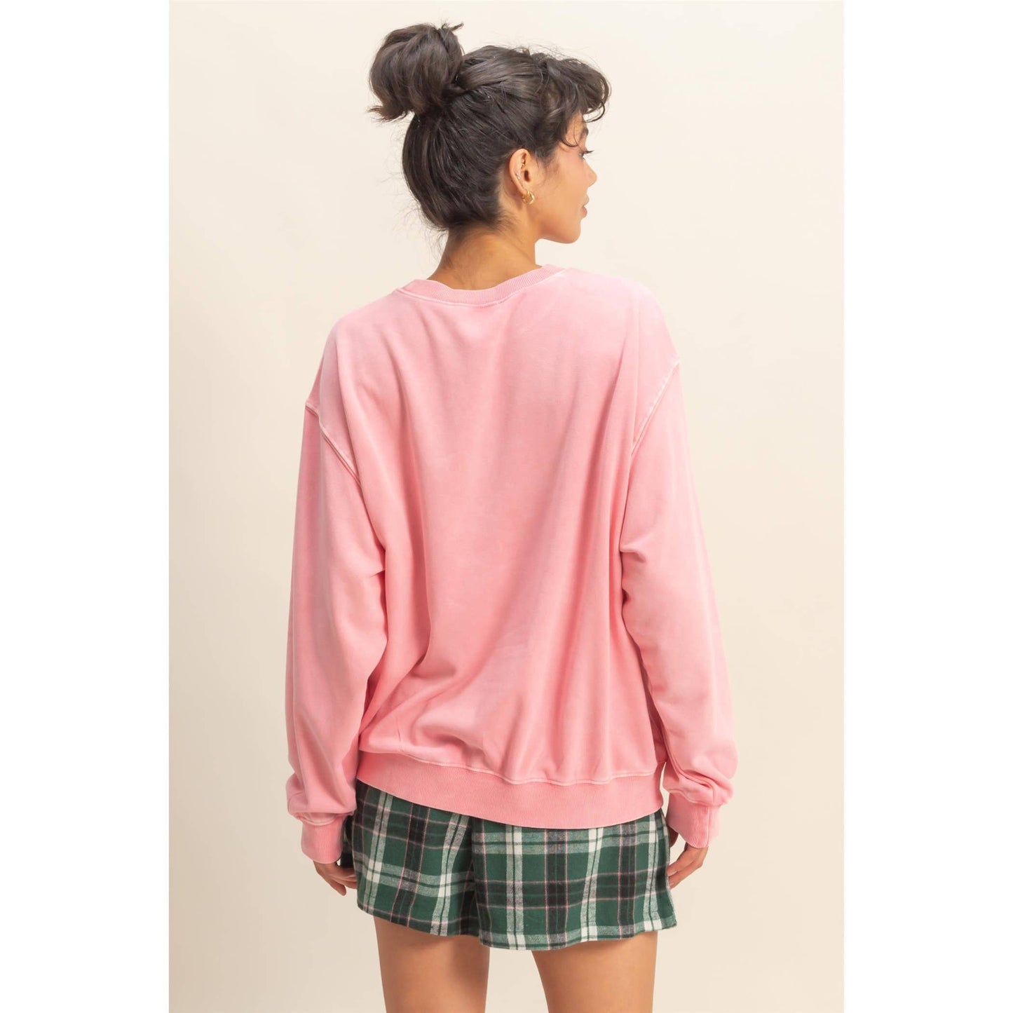 Oversized Mineral Washed Sweatshirt