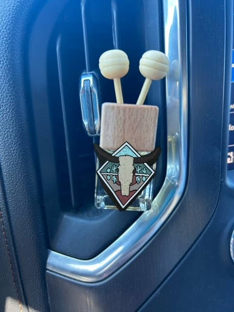 Desert Skull Vent Clip Diffuser